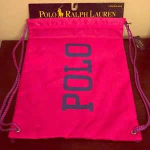 Ralph Lauren Polo Cinch Sack Bag